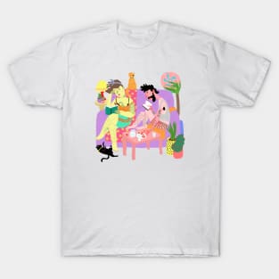 Couple on the couch T-Shirt